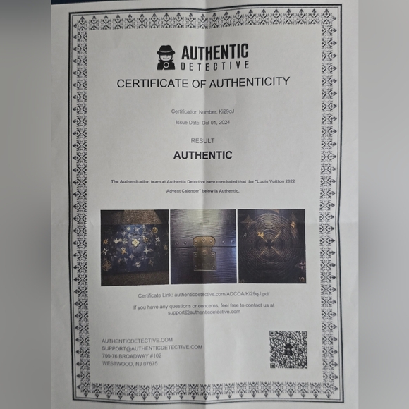 Louis Vuitton Hanging Ornament With COA - Picture 3 of 7